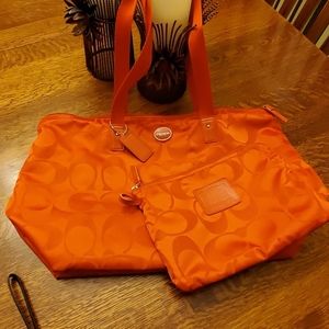 COACH tote bag combo